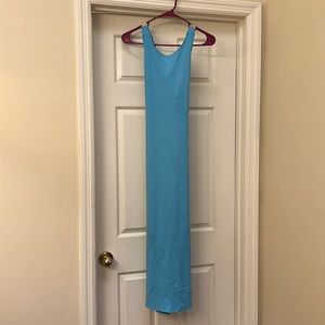 NWOT H&M Blue Midi Dress